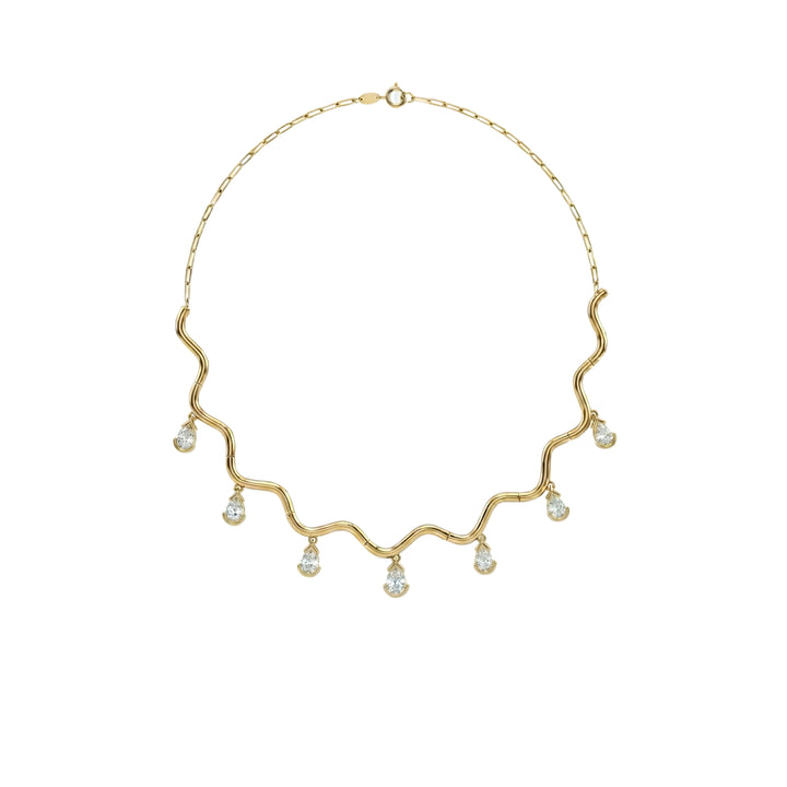 Skye Pear Drop Necklace