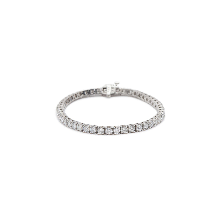 Round Tennis Bracelets