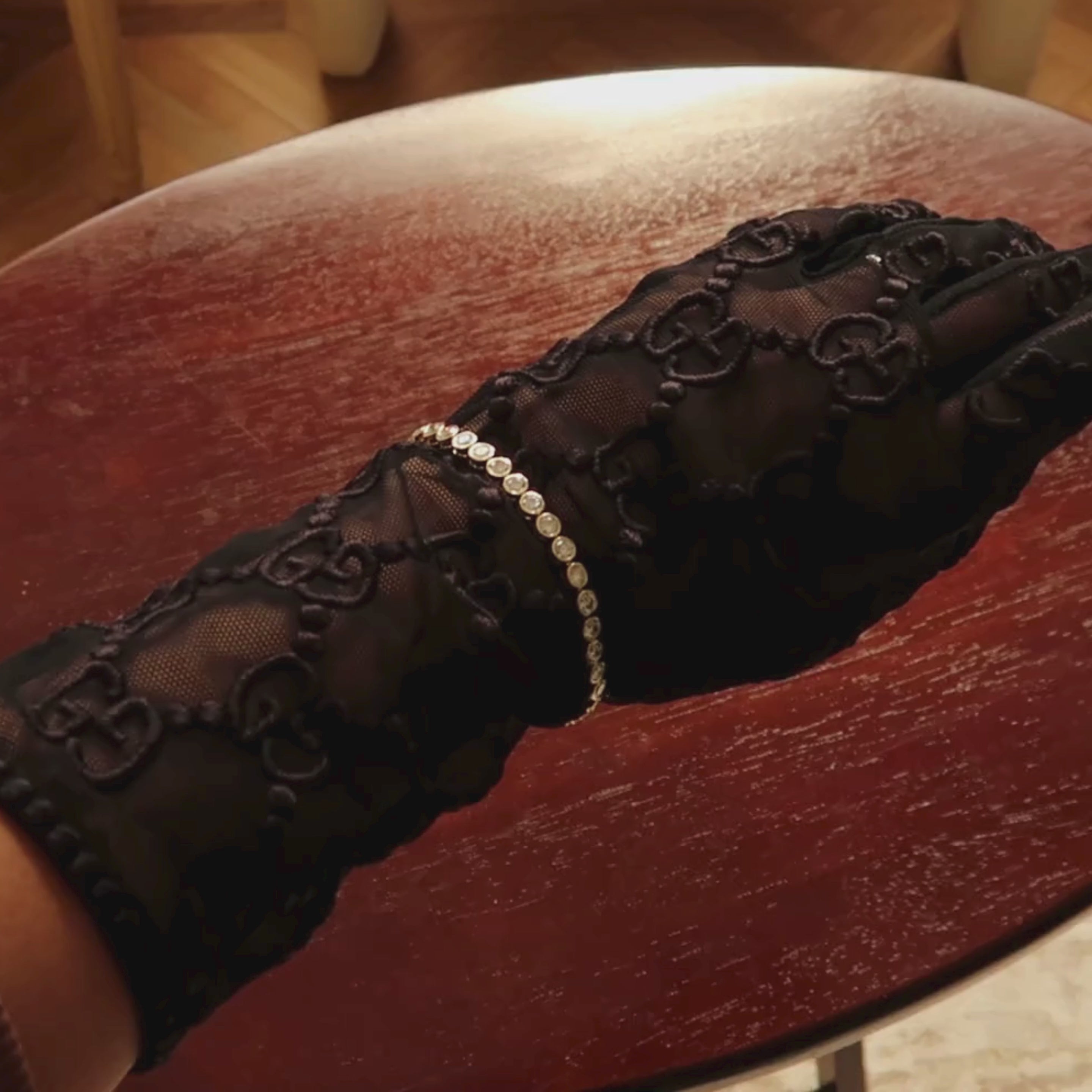 Bezel Round Tennis Bracelet